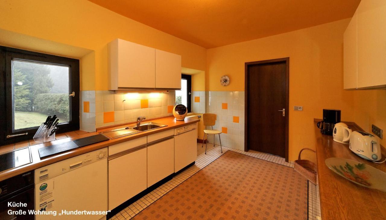 Grosse Ferienwohnung Hundertwasser Am Dreisessel In Altreichenau ノイライヒェナウ エクステリア 写真
