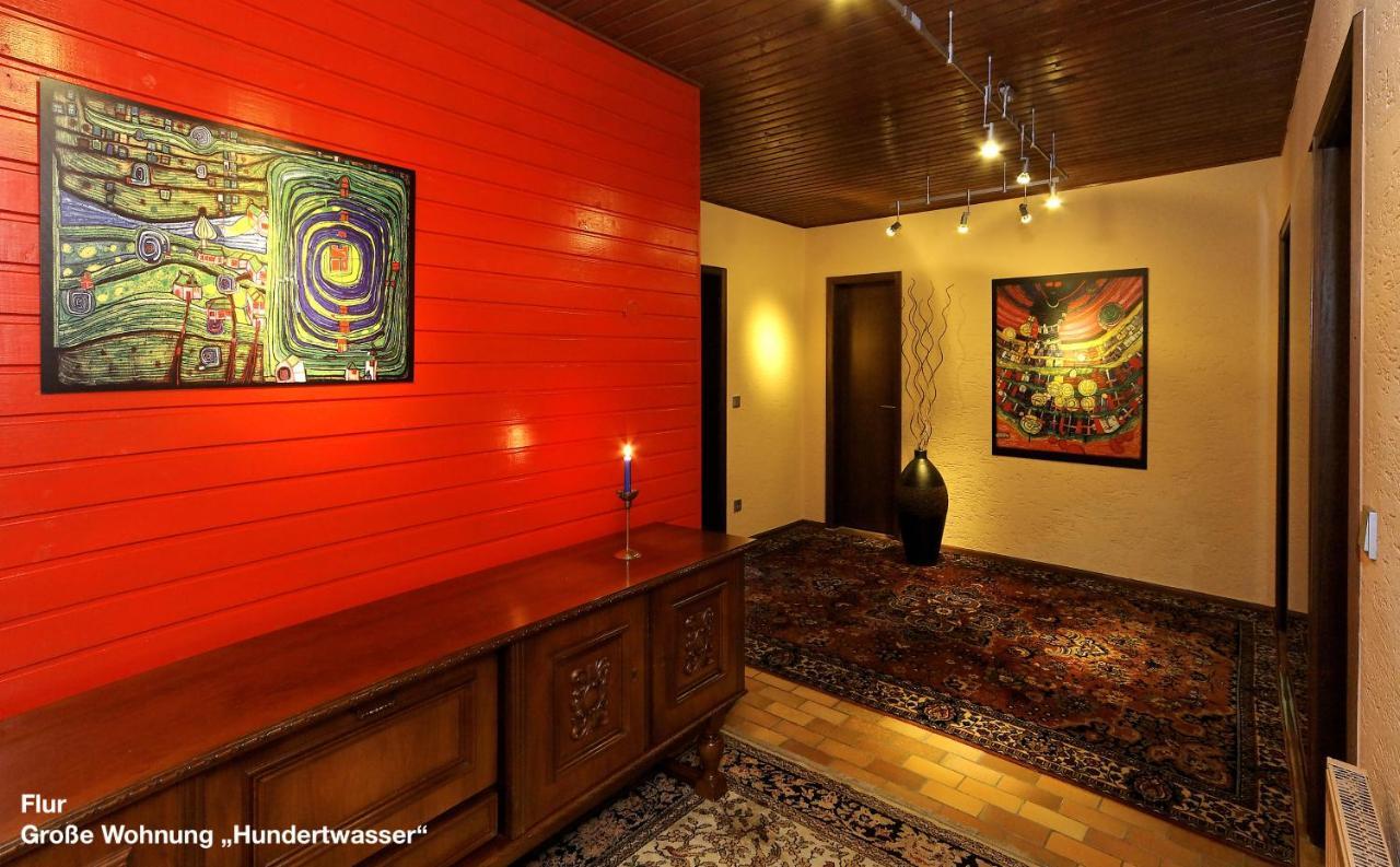 Grosse Ferienwohnung Hundertwasser Am Dreisessel In Altreichenau ノイライヒェナウ エクステリア 写真