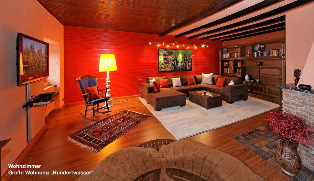 Grosse Ferienwohnung Hundertwasser Am Dreisessel In Altreichenau ノイライヒェナウ エクステリア 写真