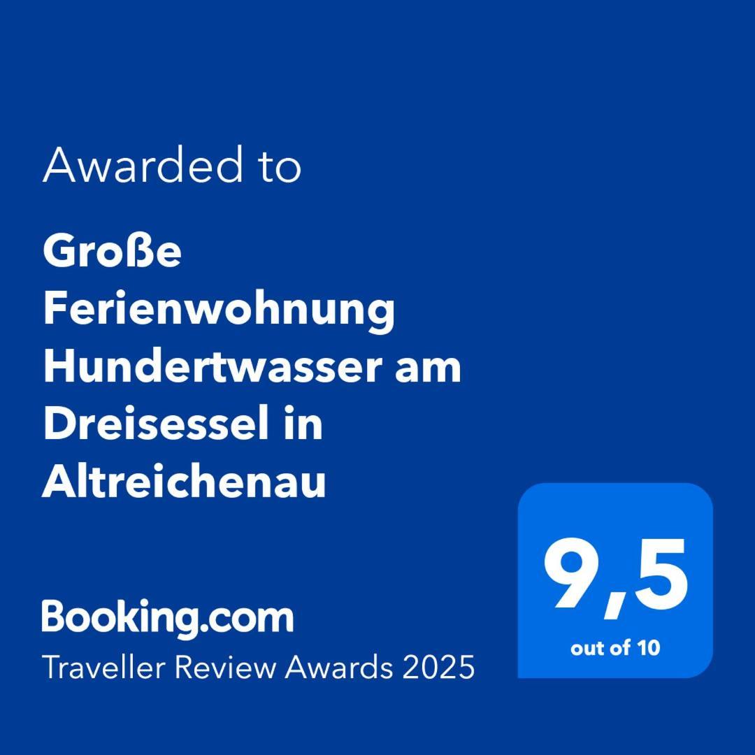 Grosse Ferienwohnung Hundertwasser Am Dreisessel In Altreichenau ノイライヒェナウ エクステリア 写真